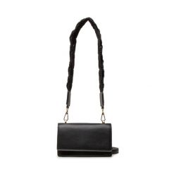 Torebka Jenny Fairy. Czarne listonoszki damskie Jenny Fairy, bez wzorów, bez dodatków. Za 89.98 zł.