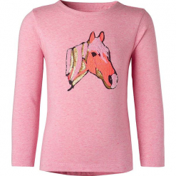 Koszulka "Gettysburg" w kolorze jasnoróżowym. Czerwone koszulki i t-shirty dziewczęce Noppies Baby, z okrągłym kołnierzem, z długim rękawem. W wyprzedaży za 42.95 zł.