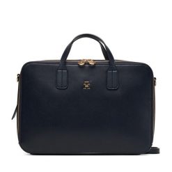 Torba na laptopa Tommy Hilfiger. Niebieskie torby na laptopa Tommy Hilfiger, bez wzorów. Za 639.99 zł.