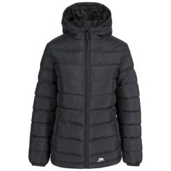 Elegancka Kurtka Damska. Niebieskie kurtki damskie Trespass, xl, bez wzorów, z materiału, z kapturem. Za 188.99 zł.