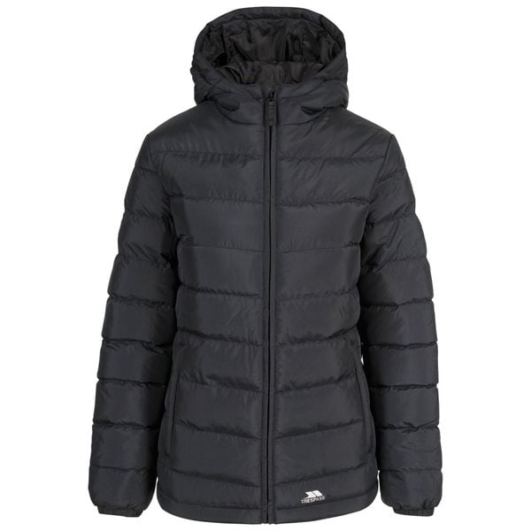 Elegancka Kurtka Damska. Niebieskie kurtki damskie Trespass, xl, bez wzorów, z materiału, z kapturem. Za 188.99 zł.