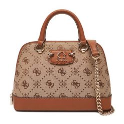 Torebka Guess. Brązowe torebki klasyczne damskie Guess, bez dodatków. Za 379.99 zł.