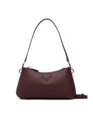 Guess Torebka Noelle II Mini HWZG96 72730 Bordowy. Czerwone torebki klasyczne damskie Guess, ze skóry, bez dodatków. Za 584.99 zł.
