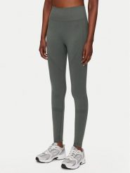 Athlecia Legginsy Nagar W Seamless EA203352 Zielony Slim Fit. Zielone legginsy damskie Athlecia, l, bez wzorów, z syntetyku, na jogę i pilates. Za 69.99 zł.