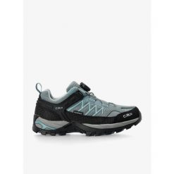 Buty turystyczne damskie CMP Rigel Low Fitgo WP. Zielone obuwie trekkingowe damskie CMP, bez zapięcia. Za 377.99 zł.