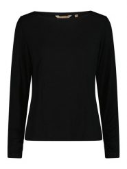 CMP Koszulka w kolorze czarnym rozmiar: 44. Czarne koszulki damskie CMP, bez wzorów, z wełny, bez kołnierzyka, bez ramiączek. Za 130.50 zł.