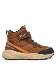 Primigi Śniegowce GORE-TEX 2430011 S Brązowy. Brązowe buty zimowe chłopięce Primigi, z gore-texu, bez zapięcia. Za 394.99 zł.