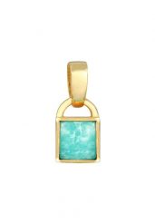 Elli Damski kamień szlachetny Amazonite Vintage Trend w pozłacanym srebrze próby 925 Sterling Silver Naszyjniki 1 ct. Szare naszyjniki damskie Elli, pozłacane. Za 293.99 zł.