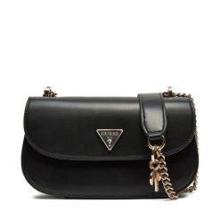 Torebka Guess. Czarne torebki wieczorowe damskie Guess, z aplikacjami, bez dodatków. Za 299.99 zł.