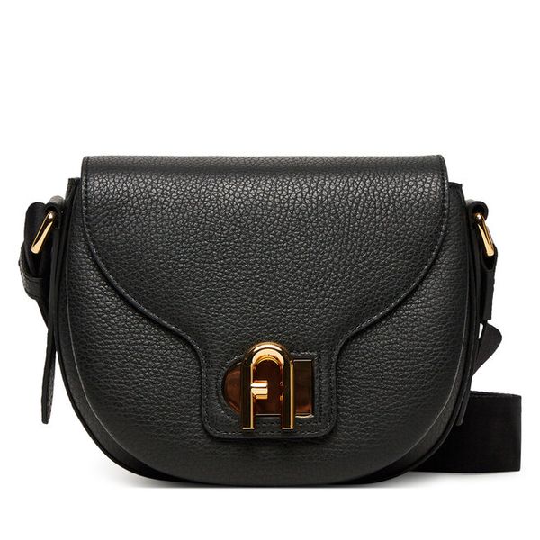 Torebka Furla. Czarne listonoszki damskie Furla, bez wzorów, bez dodatków. Za 1,415.99 zł.