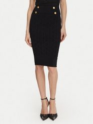 Marciano Guess Spódnica ołówkowa G6YD07 Z1013 Czarny Slim Fit. Czarne spódnice damskie Marciano Guess, m, z aplikacjami, z wiskozy. Za 589.99 zł.