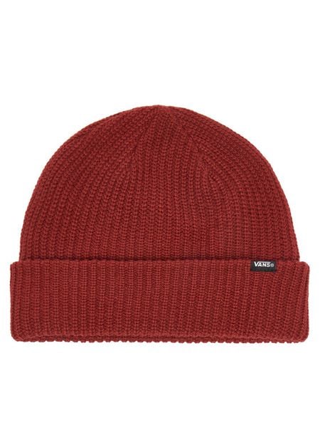 Vans Czapka Core Basic Cuff VN000QB4H891 Bordowy. Czerwone czapki damskie Vans, na zimę, bez wzorów. Za 109.99 zł.