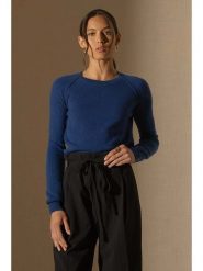 Perfect Cashmere Kaszmirowy sweter w kolorze niebieskim rozmiar: S. Niebieskie swetry klasyczne damskie Perfect Cashmere, s, z kaszmiru, bez kołnierzyka. Za 347.99 zł.