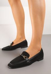 Czarne Mokasyny w Stylu Klasycznych Loafersów Effena. Czarne mokasyny damskie Renee, bez obcasa. Za 74.99 zł.