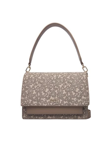 TOUS Torebka Audree Kaos Mini Lines 2002183344 Brązowy. Brązowe torebki klasyczne damskie tous, ze skóry, bez dodatków. Za 659.00 zł.
