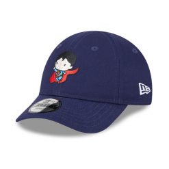 Czapka z daszkiem New Era 9FORTY Character DC Superman Navy 60424710 Toddler. Szare czapki z daszkiem damskie New Era, bez wzorów. Za 89.99 zł.