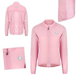 Kurtka rowerowa damska ATTABO Cahayo Jacket Windproof. Czerwone kurtki damskie ATTABO, s, bez wzorów, bez kaptura. Za 109.99 zł.