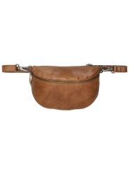 HIDE & STITCHES Skórzana saszetka w kolorze jasnobrązowym - (S)27 x (W)18,5 x (G)8,5 cm rozmiar: onesize. Brązowe nerki i saszetki damskie HIDE & STITCHES, bez wzorów, z materiału. Za 165.99 zł.