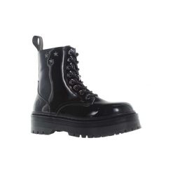 Trapery damskie LUMBERJACK ELYSE. Czarne trapery damskie Lumberjack, bez zapięcia. Za 249.99 zł.