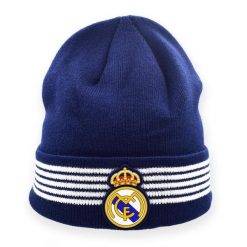 Czapka Real Madryt - oficjalna licencjonowana. Niebieskie czapki damskie REAL MADRID, bez wzorów. Za 99.00 zł.