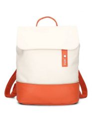 Zwei Plecak w kolorze kremowo-pomarańczowym - 28 x 35 x 11 cm rozmiar: onesize. Brązowe plecaki Zwei, bez wzorów, z materiału. Za 184.95 zł.