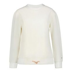 Bluza Luhta Hanski - biały. Białe bluzy damskie Luhta, xs, bez wzorów, bez kaptura. Za 319.00 zł.