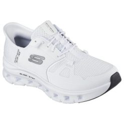 Buty SKECHERS GLIDE-STEP PRO Biały. Białe obuwie sportowe damskie Skechers, bez zapięcia. Za 448.71 zł.