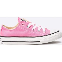 Converse - Tenisówki dziecięce Chuck Taylor All Star. Szare buty sportowe dziewczęce Converse, z materiału. W wyprzedaży za 159.90 zł.