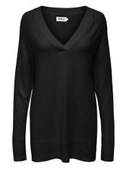 ONLY Sweter w kolorze czarnym rozmiar: XS. Czarne swetry klasyczne damskie Only, xs, bez kołnierzyka. Za 66.47 zł.