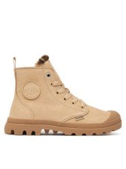 Palladium Trapery Pampahi Zip Wlwild 94979-257-M Beżowy. Brązowe trapery damskie Palladium, bez zapięcia. Za 579.99 zł.