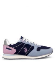 U.S. Polo Assn. Sneakersy ALTENA002 Granatowy. Niebieskie obuwie sportowe damskie U.S. Polo Assn., z materiału, bez zapięcia. Za 199.99 zł.