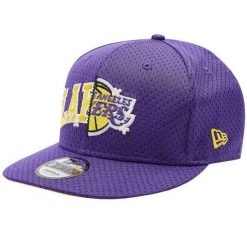 Czapka Z Daszkiem 9Fifty LA Lakers. Fioletowe czapki z daszkiem damskie New Era, bez wzorów. Za 243.99 zł.