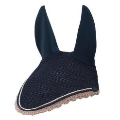 Czapka antymuchowa dla konia Schockemöehle Dynamite Fly Veil. Niebieskie czapki damskie SCHOCKEMÖHLE, bez wzorów. Za 199.00 zł.