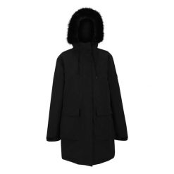 Kurtka parka wodoodporna z kapturem dla kobiet Regatta Sabinka. Czarne parki damskie Regatta, m, z futra, z kapturem. Za 345.00 zł.