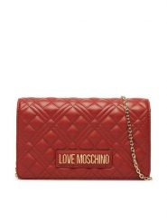 LOVE MOSCHINO Torebka JC4079PP0PLA0459 Czerwony. Czerwone torebki wieczorowe damskie Love Moschino, bez wzorów, bez dodatków. Za 639.99 zł.