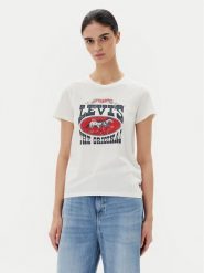 Levi's® T-Shirt Perfect 17369-3022 Biały Standard Fit. Białe t-shirty damskie s, bez wzorów, z bawełny, bez kołnierzyka. Za 89.99 zł.