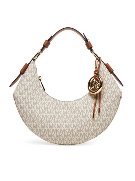 MICHAEL Michael Kors Torebka 30F5GQ4L6B Écru. Torebki klasyczne damskie MICHAEL Michael Kors, ze skóry, bez dodatków. Za 1,129.00 zł.