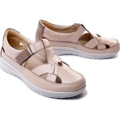 COMFORTABEL 940113-81 taupe, sandały damskie. Brązowe sandały damskie Comfortabel, bez wzorów, bez obcasa, bez zapięcia. Za 236.94 zł.