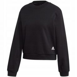 Adidas bluza damska sportowa sweatshirt roz.XXL. Czarne bluzy damskie Adidas, xl, bez wzorów, z bawełny, bez kaptura. Za 176.00 zł.