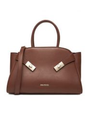 Gino Rossi Torebka CEO-EMMY-DA8001 Brązowy. Brązowe torebki klasyczne damskie Gino Rossi, z materiału, bez dodatków. Za 259.99 zł.
