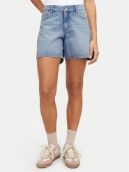 JJXX Szorty jeansowe Laura 12267289 Niebieski Relaxed Fit. Niebieskie szorty damskie JJXX, bez wzorów, z bawełny. W wyprzedaży za 129.99 zł.