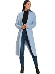 Heine Kardigan w kolorze błękitnym rozmiar: 40. Niebieskie kardigany damskie Heine, bez wzorów. Za 126.75 zł.