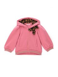 Original Marines Bluza DCA1463NF Różowy Regular Fit. Czerwone bluzy dziewczęce Original Marines, bez wzorów, z bawełny, bez ramiączek, bez kaptura. Za 139.99 zł.