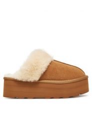 DeeZee Kapcie DZ-AW12 Brązowy. Brązowe kapcie damskie DeeZee, z materiału. Za 199.99 zł.