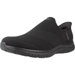 Tenisówki Skechers Model Slip-ins Virtue - Sleek Kolor Czarny. Czarne obuwie sportowe damskie Skechers, z tkaniny, bez zapięcia, tenisowe. Za 299.99 zł.