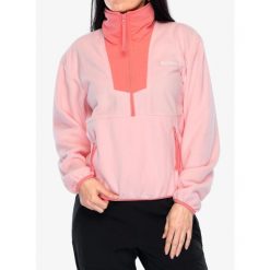 Bluza polarowa damska Columbia Sequoia Grove Half Zip Fleece. Czerwone bluzy damskie Columbia, l, bez wzorów, z polaru, bez kaptura. Za 198.99 zł.