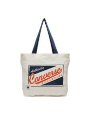 Converse Torebka 10027609-A01 Beżowy. Brązowe shopper bag Converse, z materiału, bez dodatków. Za 149.99 zł.