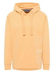 ELBSAND Bluza "Elna" w kolorze pomarańczowym rozmiar: XS. Pomarańczowe bluzy damskie ELBSAND, xs, bez wzorów, z kapturem. Za 132.05 zł.