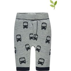 Spodnie w kolorze szarym. Szare spodnie niemowlęce Organic Fashion for Kids, z bawełny. W wyprzedaży za 60.95 zł.
