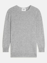 AUTHENTIC CASHMERE Kaszmirowy sweter "Estaris" w kolorze jasnoszarym rozmiar: XL. Szare swetry klasyczne damskie AUTHENTIC CASHMERE, xl, z kaszmiru, bez kołnierzyka. Za 347.99 zł.